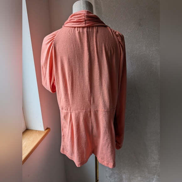 Aventura Peach Organic Cotton Poly Cardigan - Picture 9 of 10